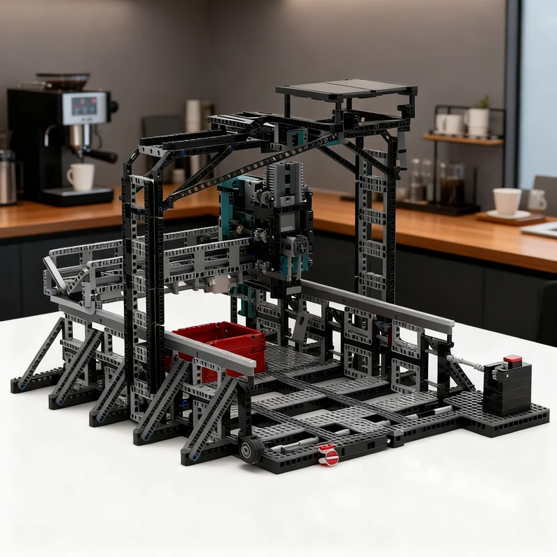 2370 деталей MOC MINDSTORMS Модель шахматного робота, строительные блоки, игрушки, коллекция кирпичиков, идея для сборки, 3D-дисплей, креативное образовательное занятие своими руками.
