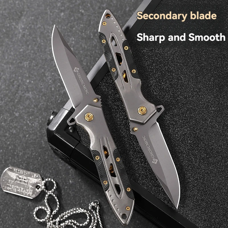 High hardness folding knife for outdoor knives, multifunctional knife