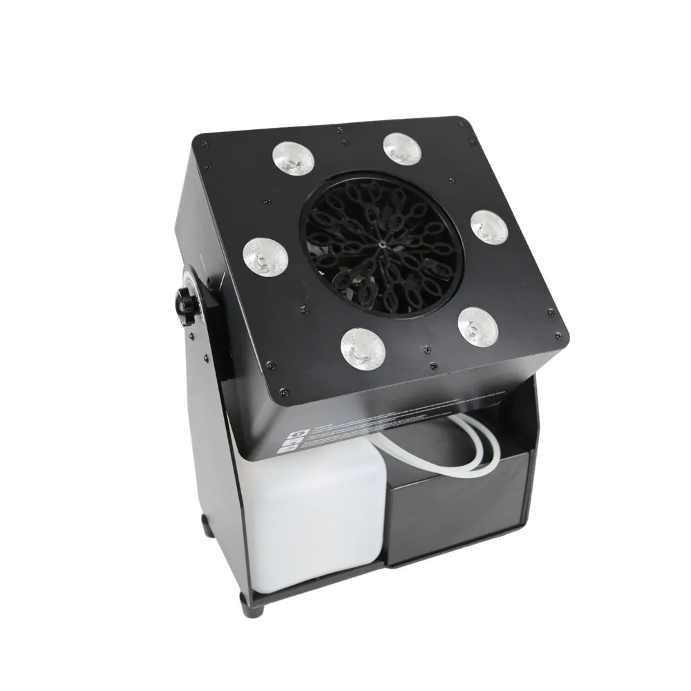 

Automatic LED Locust Bubble Machine Multicolor 90W Remote Control 6 CH DMX Aluminum Alloy Party Equipment Weddings Dry Ice