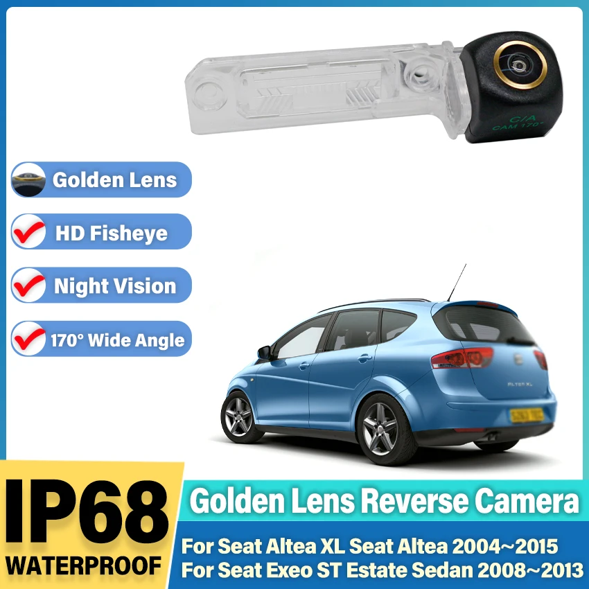 Rückfahrkamera für Seat Altea XL Seat Altea Exeo ST Kombi Limousine CCD Nachtsicht Parkplatz Backup-Kamera Kennzeichenkamera
