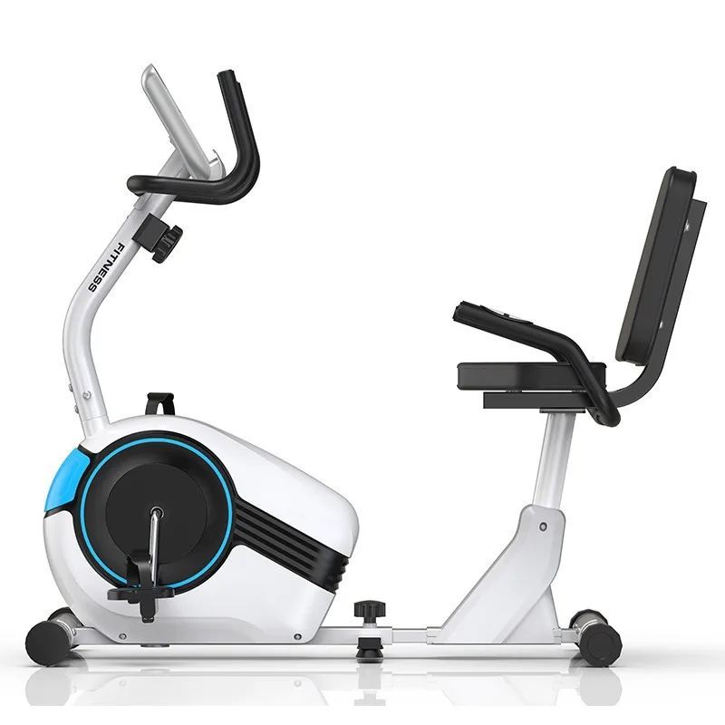 

Steel Exercise Bike Household Magnetic Control Foldable Indoor for Silent Stepping Machine