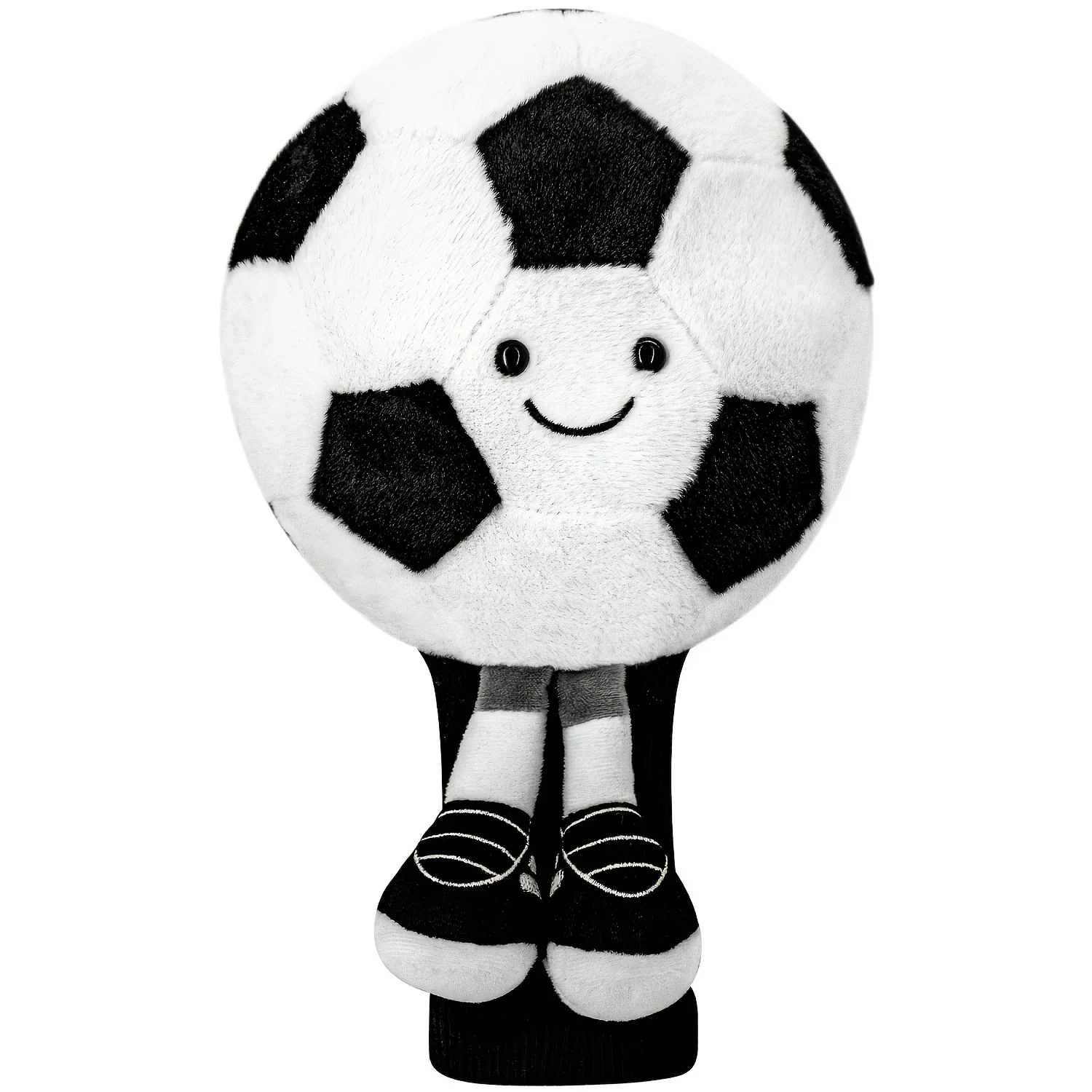 1pc Football-Shaped Golf Driver Head Cover - Anti-Scratch Protector Suitable for Golf Club Accessories, Stylish Driver Protector
