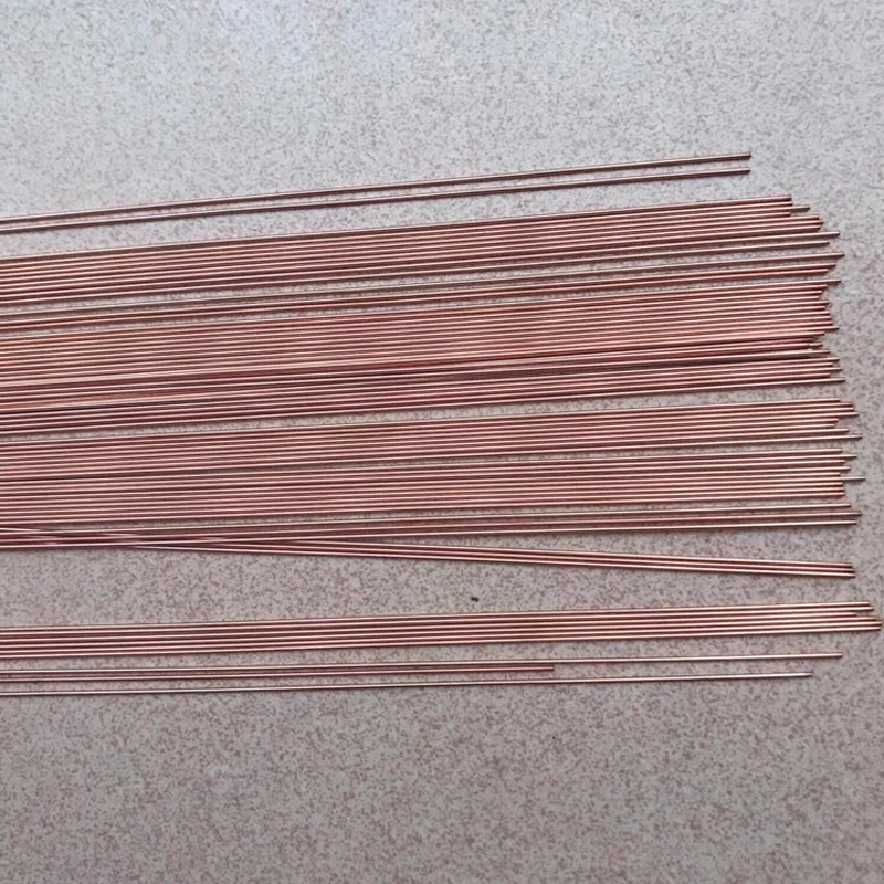 T2 copper pipe tube outer diameter 1mm 1.5mm 1.8mm wall thickness 0.15mm 0.2mm 0.25mm copper pipe,Capillary Hollow copper tube