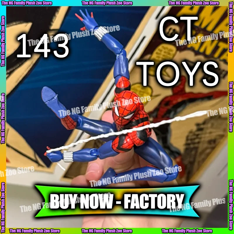 

В наличии: Фигурка Ct Toys Бен Райли Mafex 143 (комикс-версия) Человек-паук: Невероятный Человек-паук, аниме-фигурка, коллекционная игрушка, подарки на заказ