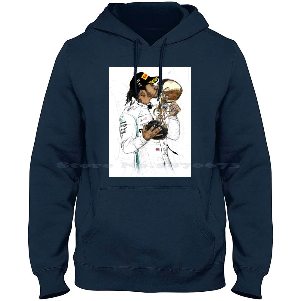 Illustration 100% Cotton Hoodie Lewis Hamilton Art Lewis Hamilton Wallpaper Lewis Hamilton Illustration Sidik Art