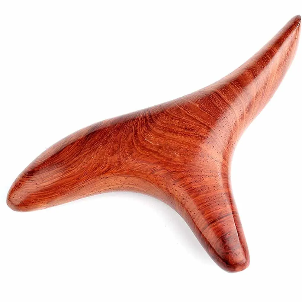 1pcs Wood Trigger Point Massage Gua Sha Tools,Professional Lymphatic Drainage Tools,Wood Therapy Massage Tools for Back Leg Hand