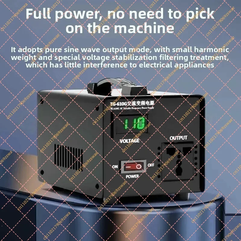 220V to 110V 100V 120V Step Down Voltage Converter 220V to 110V AC 50Hz to 60Hz Frequency Transformer Power Supply Adapter