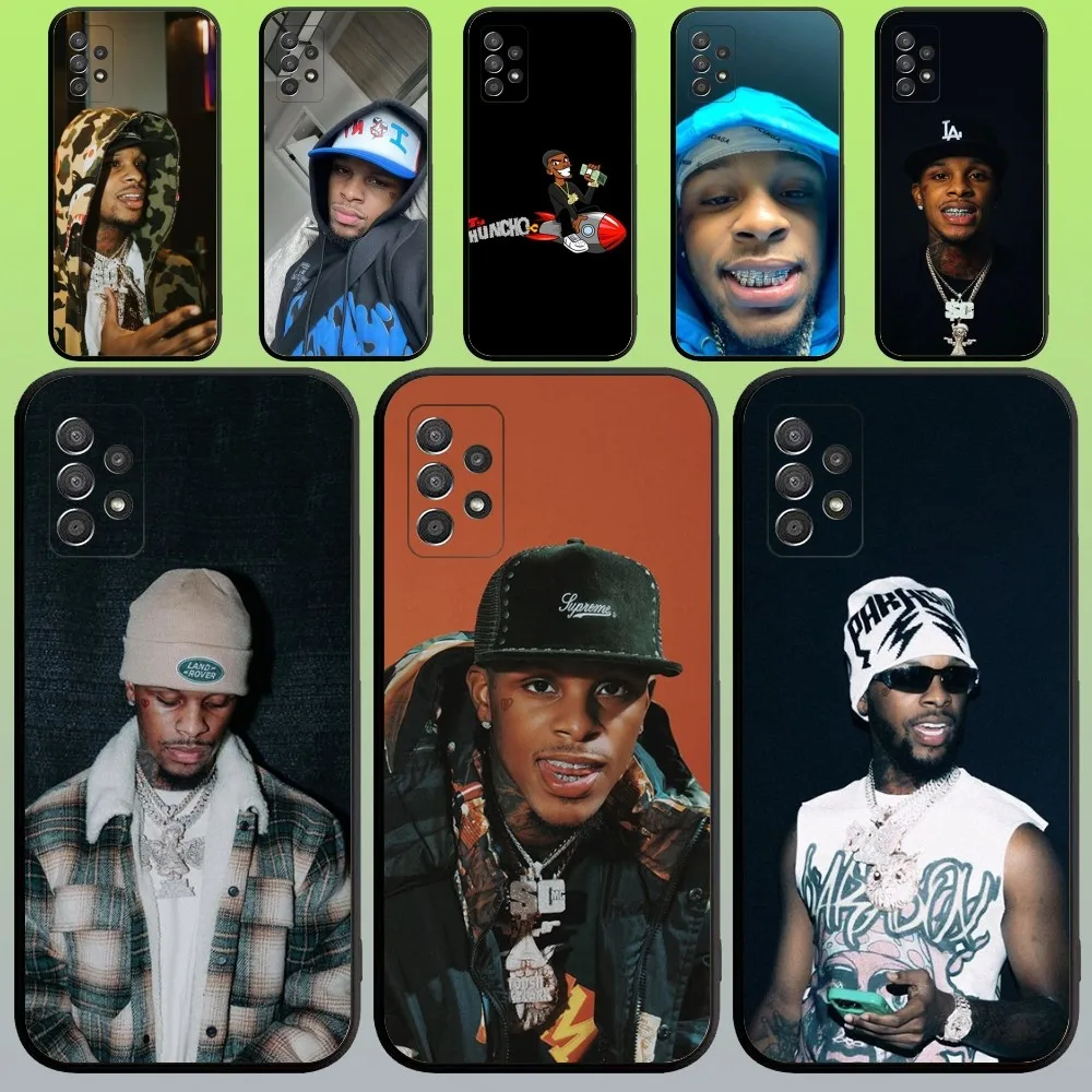 Toosii Rapper Phone Case For Samsung Galaxy A20,A21s,A22,A31,A32,A52,A53,A72,73,A80,A91 Soft Black Cover