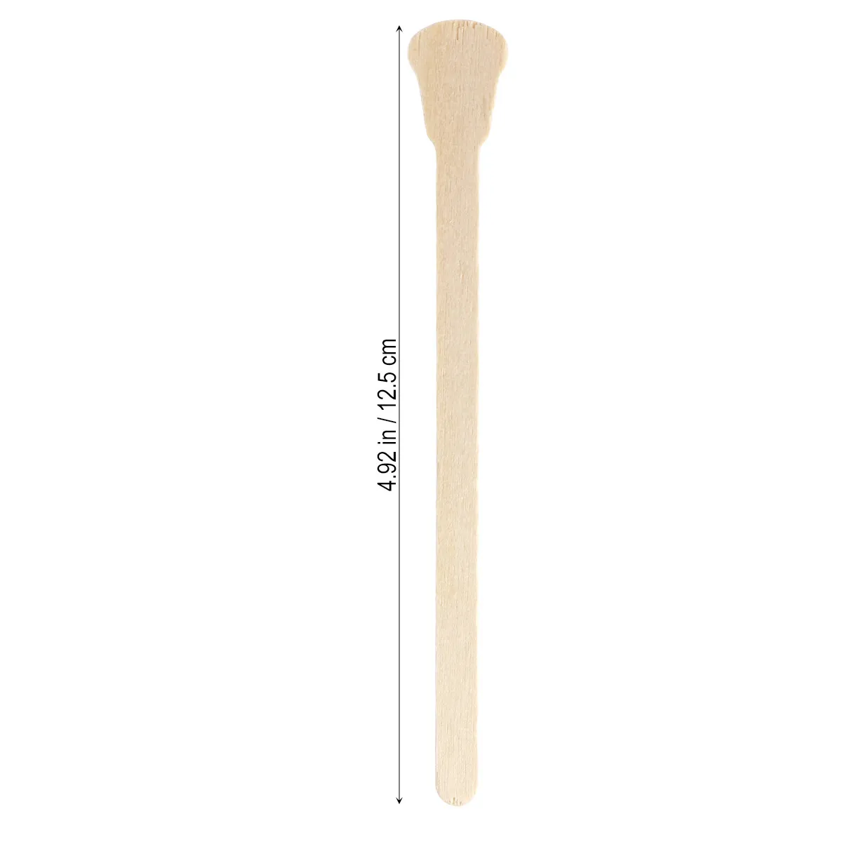 50Pcs Wooden Spatulas for Waxing Disposable Eco Friendly Skin Safe Wax Application Tool Salon Grade Home Hair Removal Wax