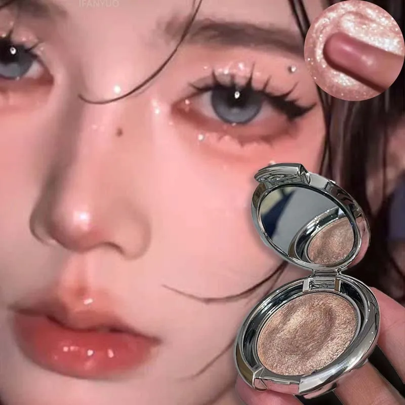 ダイヤモンド ハイライター パレット モノクローム シマー パール シャンパン フェイス＆ボディ ブライトン グリッター ナチュラル コントゥア ハイライト メイクアップ