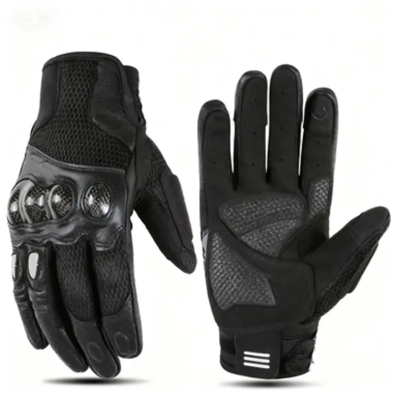 オールシーズン対応のバイク用保護具、耐衝撃性、通気性、保護シェル付き