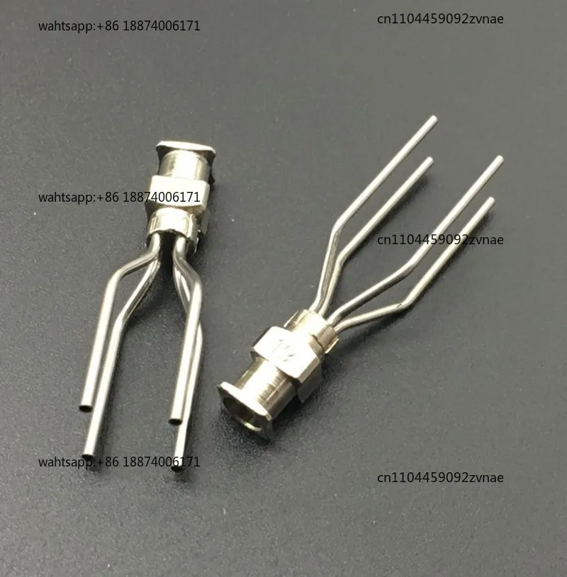 Four-tube eight-character needle dispensing machine, syringe, flat needle nozzle, multi-tube metal oblique injection nozzle