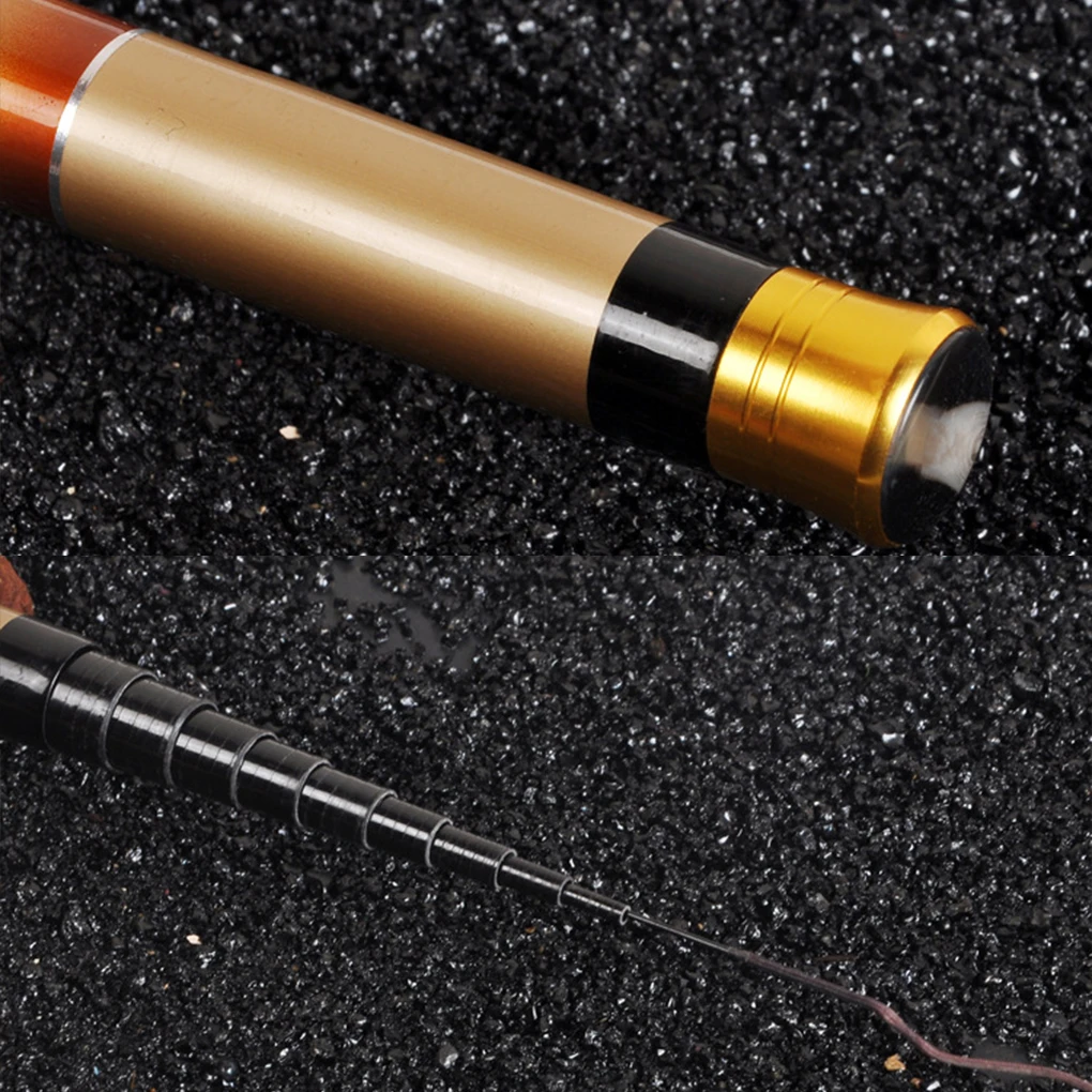Carbon Stream Fishing Rod Portable Light Rod with High Carbon Fiber for Lake Fishing Using
