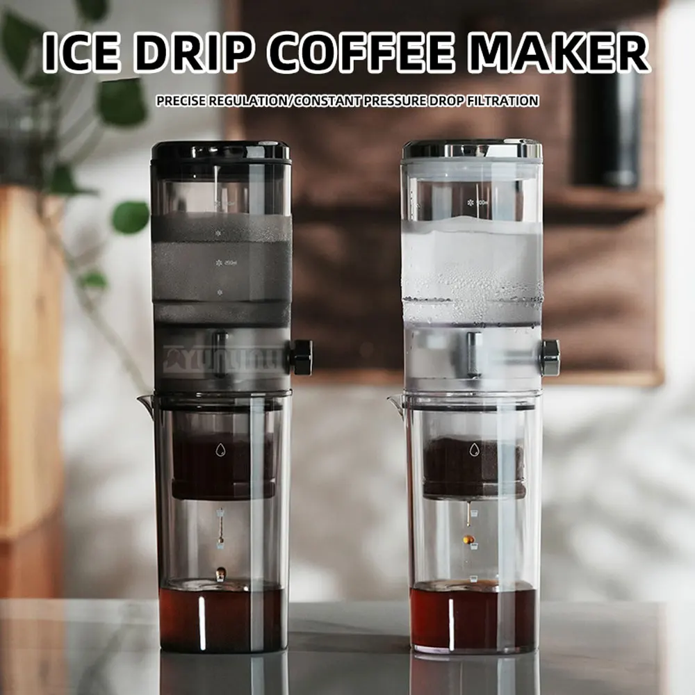 Hand Brew Cold Drip Coffee Pot, Household Ice Drip Coffee Maker, Drip Style Cold Brew Coffee Brewing Equipment