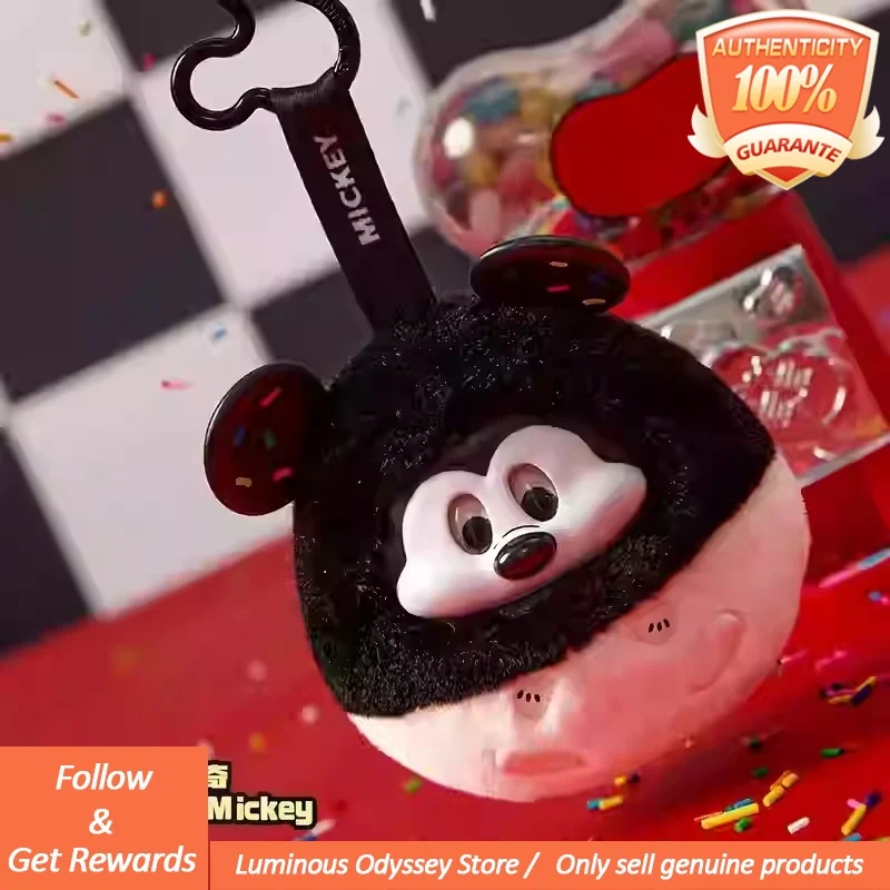 

Genuine Mickey Fun Crash Series Blind Box Vinyl Doll Cute Plush Toy Pendant Cartoon Keychain Mystery Box Figure Toy
