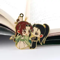 Book Markers The Novel Of Mo Dao Zu Shi Cultivation Lead Role Wei Wuxian Lan Wangji Metal Hollowing Bookmark
