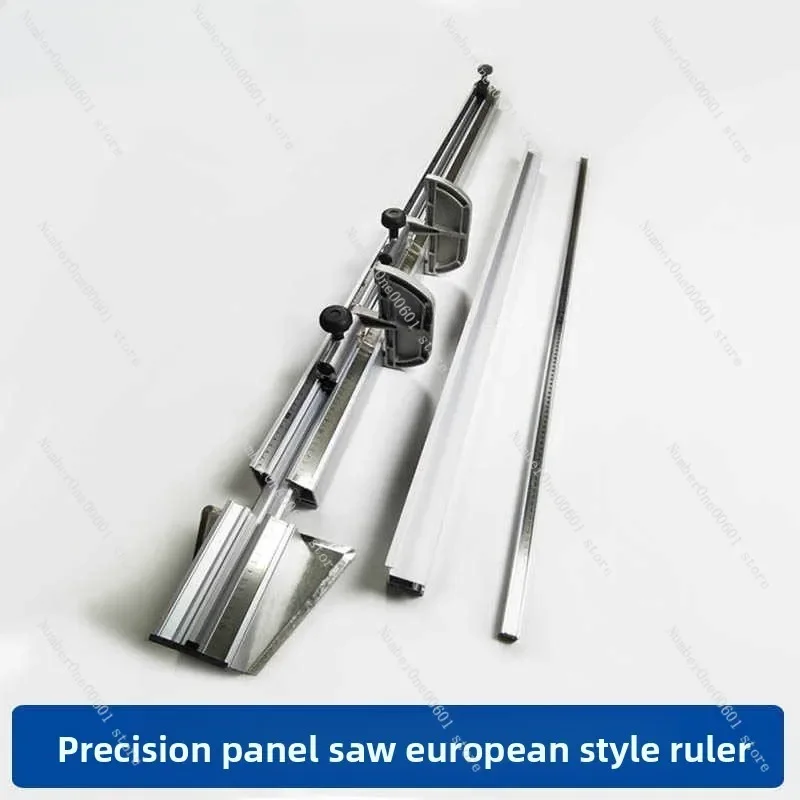 Precision Panel Saw Large Stop Fence Sliding Table Saw Back Fence Extension Woodworking Accessory