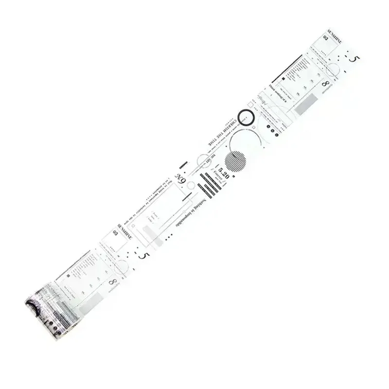 Rouleau de ruban adhésif en l\'horloge, fond transparent simple, autocollant adhésif, boucle de matériau, noir, rond, blanc, bureau, décoration,