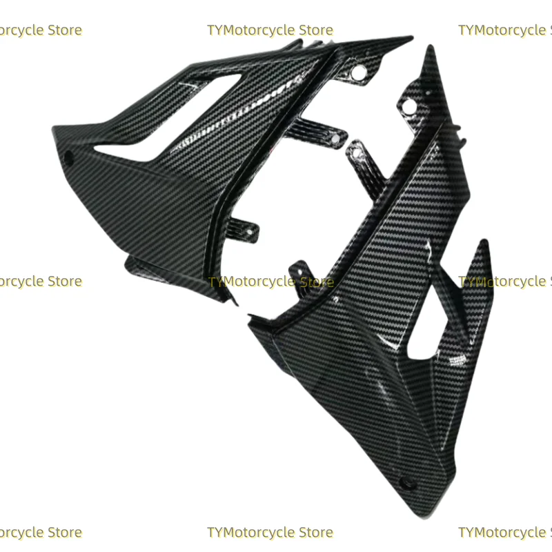 Carbon fiber coating Undertray Panels Side Cover Fairing Fit For Ducati Streetfighter V4 V4S 2020 2021 2022 2023