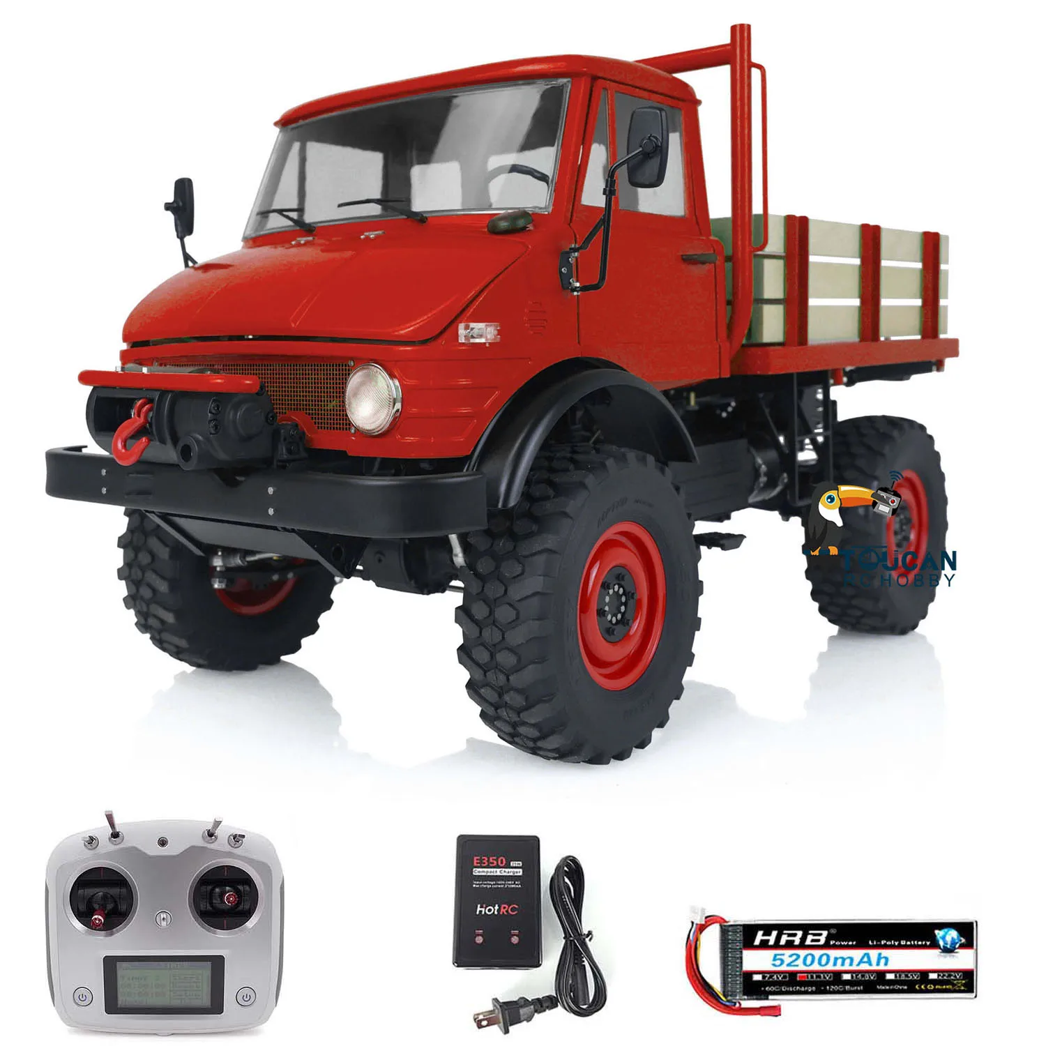 LESU 1/10 U406 4x4 RTR Metal RC Off-Road Vehicles Model Mini Cars Remote Control 2 Speed Transmission Trucks Boys Toys THZH1443