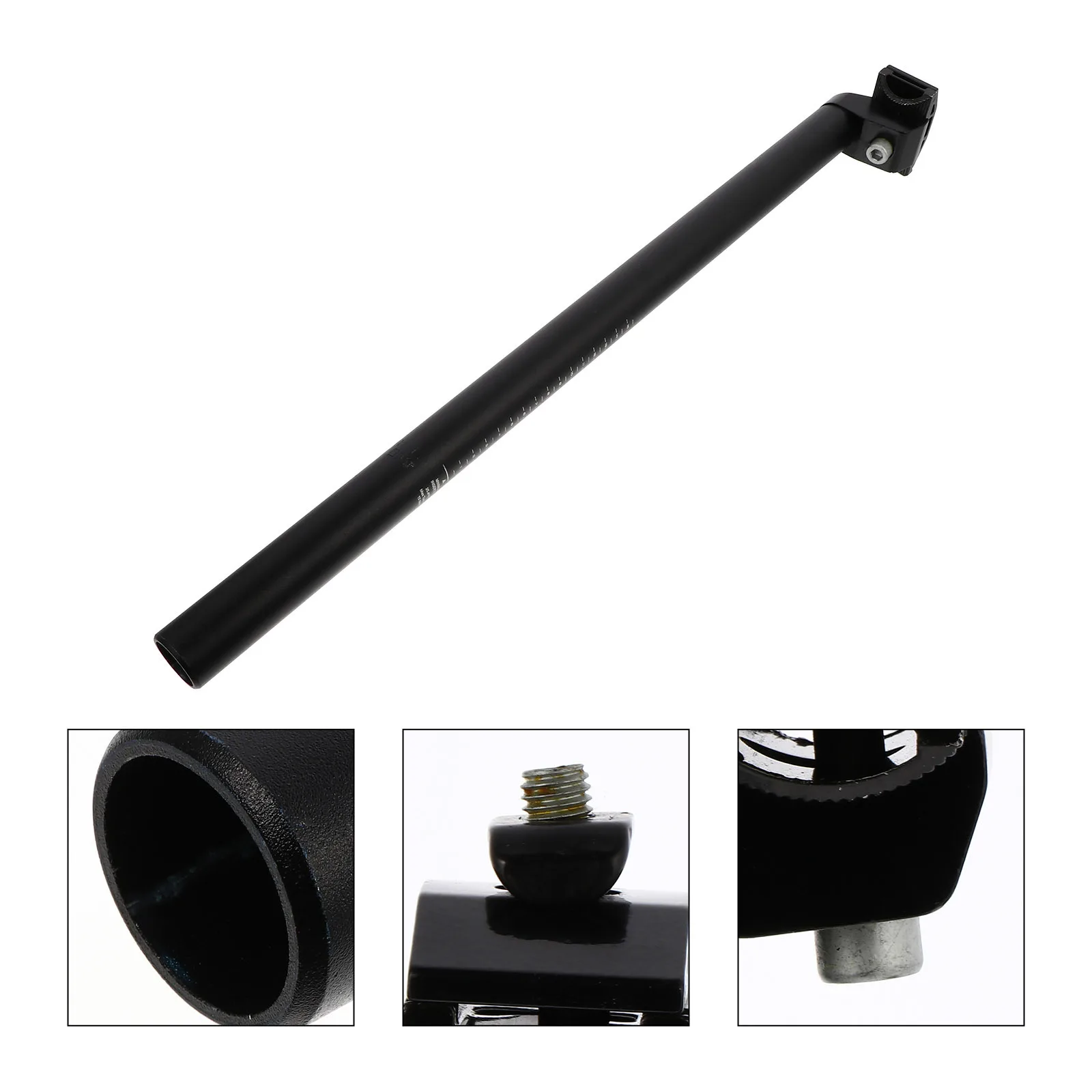 

Heavy Duty Aluminum Alloy Bike Seat Post 30.9mm Shockproof Seatpost for Mountain Bike Dropper Lever Compatible with Most