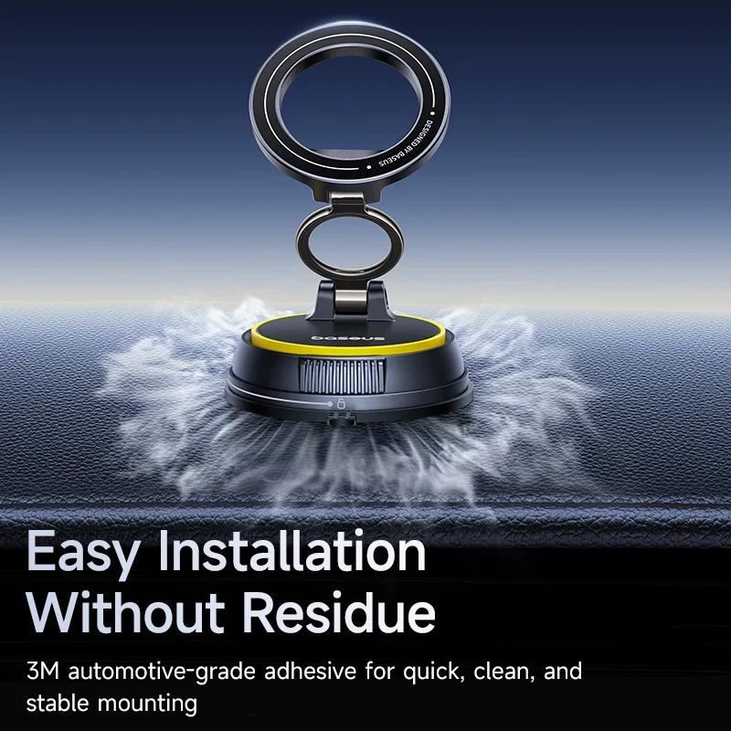 Baseus Vacuum 360° Magnetic Car Phone Mount 3