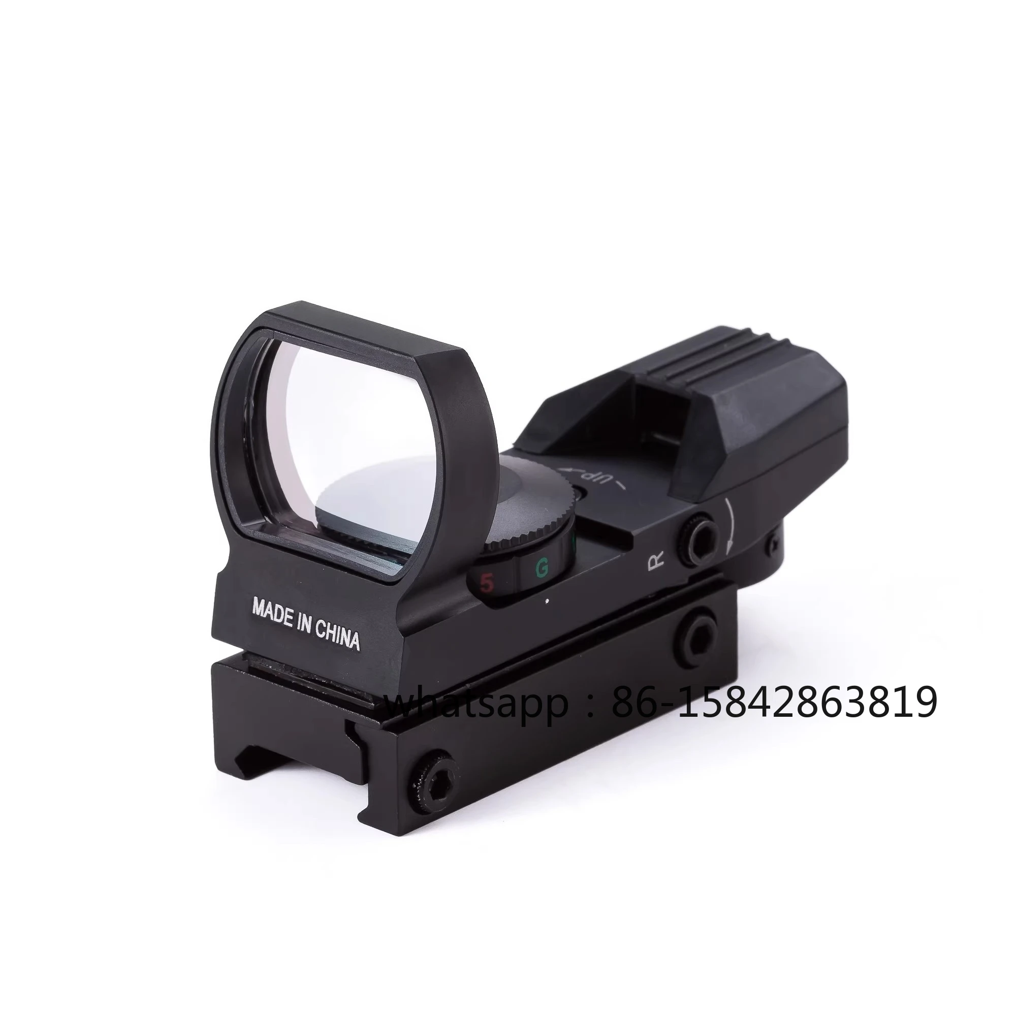 

Металлический фотообъектив Four-change Point Iris Silver Film Holographic Red Dot для игрушечной камеры