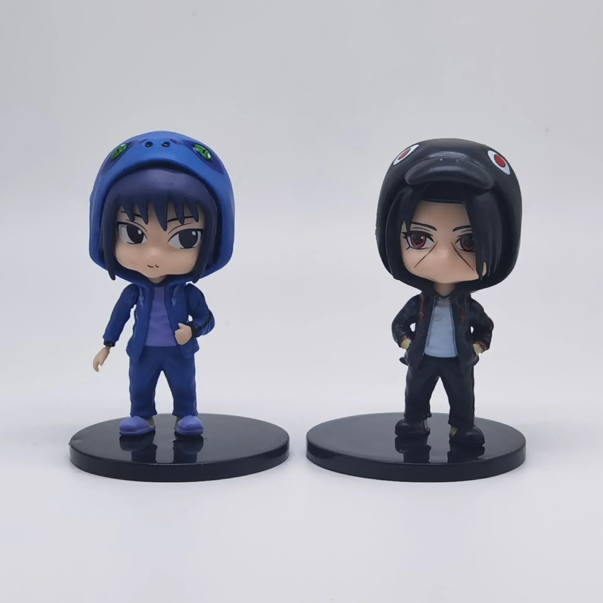 6 stylów Anime Naruto Tidal odzież Shippuden Hinata Sasuke Itachi Kakashi Gaara figurka pcv figurki brelok zabawki lalki prezent dla dzieci