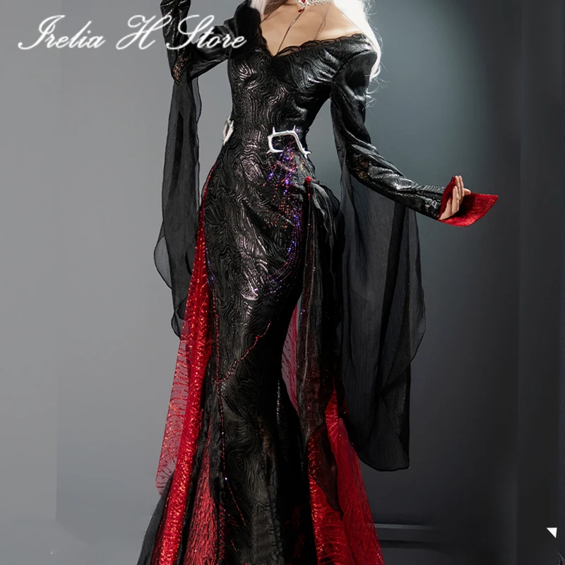 Irelia H shalom from Path to Nowhere shalom 코스프레 의상 여성 할로윈 이브닝 파티 드레스