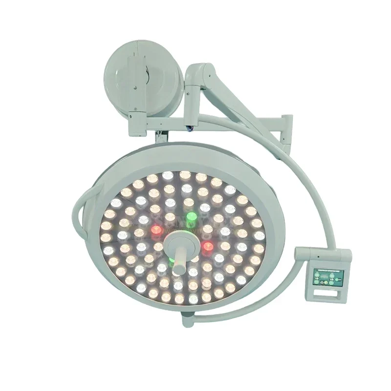 2025.4 High Quality Multi-Functional Medical LED Operating Room Light Surgery Theatre Lamp Double Dome Shadowless Light