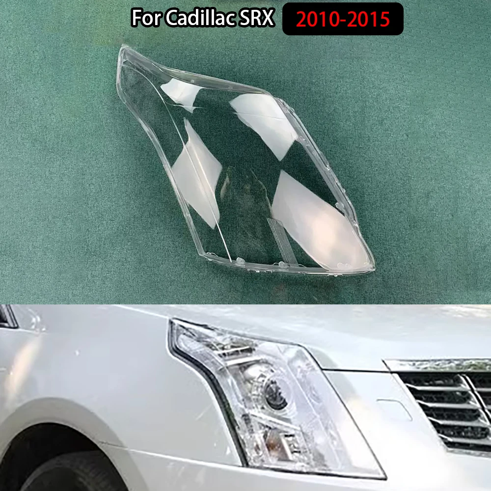 

Headlamp Transparent Mask Cover For Cadillac SRX 2010-2015 Headlight Shell Plexiglass Replace Original Lens