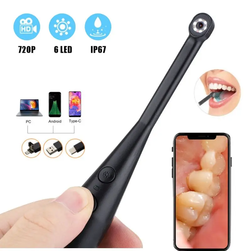 

HD1080P 3-in-1 Android Visual Mirror Mini Endoscope Camera Examination For Family And Pets