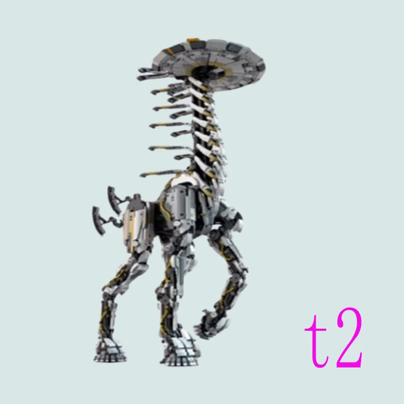 

Spot small particle assembly building blocks MOC-changjingshou 7401pcs creative animal DIY educational toy assembly model gift s