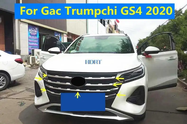 

Stainless Steel Lower Front Grille Trims Moulding Middle Net Strip For Gac Trumpchi GS4 2020 2021 2022 Car Styling Accessories