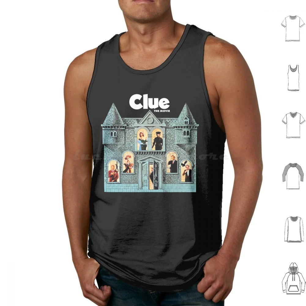 Clue ( 1985 ) Tank Tops Print Cotton Clue 1985 Clue Cluedo Jonathan Lynn Wadsworth Clue The Movie Clue On Stage Yvette