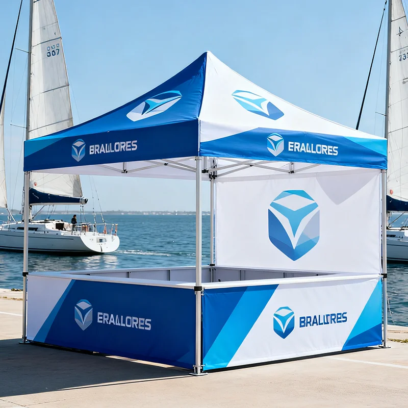 Fast Shipping Cheap Full Color Advertising Pop up Tent 10x10ft 10x20ft Printing Logo Commercial Custom Trade Show Tent Canopy