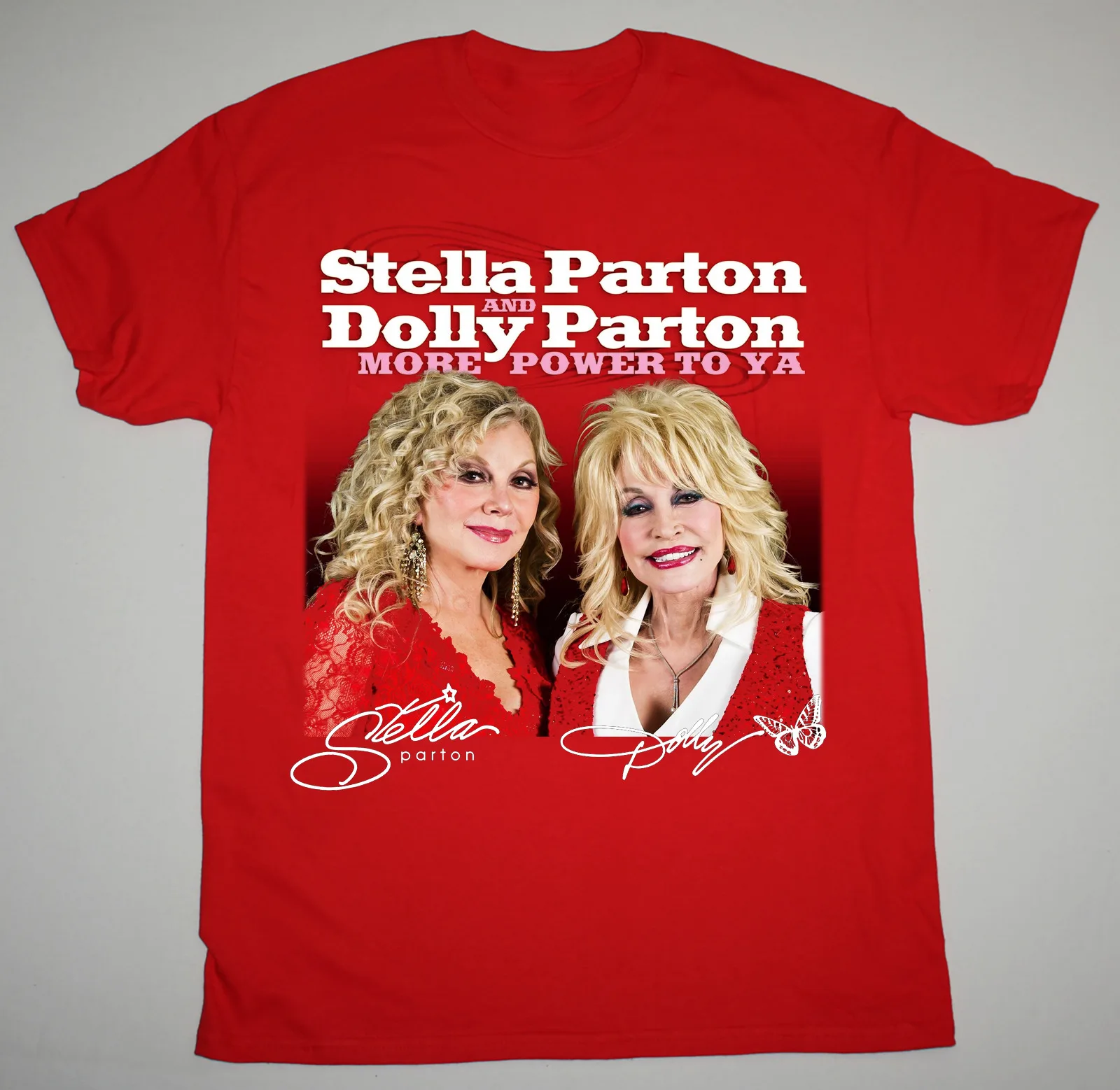 More Power to Ya Stella Parton and Dolly Parton Merry Xmas All Size T-Shirt TMB1