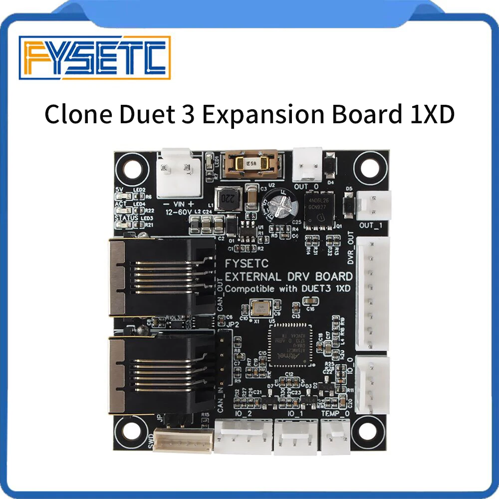 FYSETC Clone Duet 3 Expansion Board  1XD A CAN-FD Connected Expansion Board for the Duet 3 Mainboard