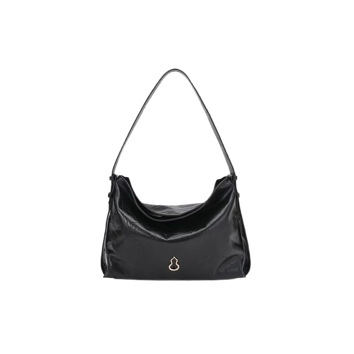 BAMPO 2025 New Single Shoulder Bag Fashion Small and Medium Size Top Grain Leather Tote Bag Commuter Crossbody Hobo Bag