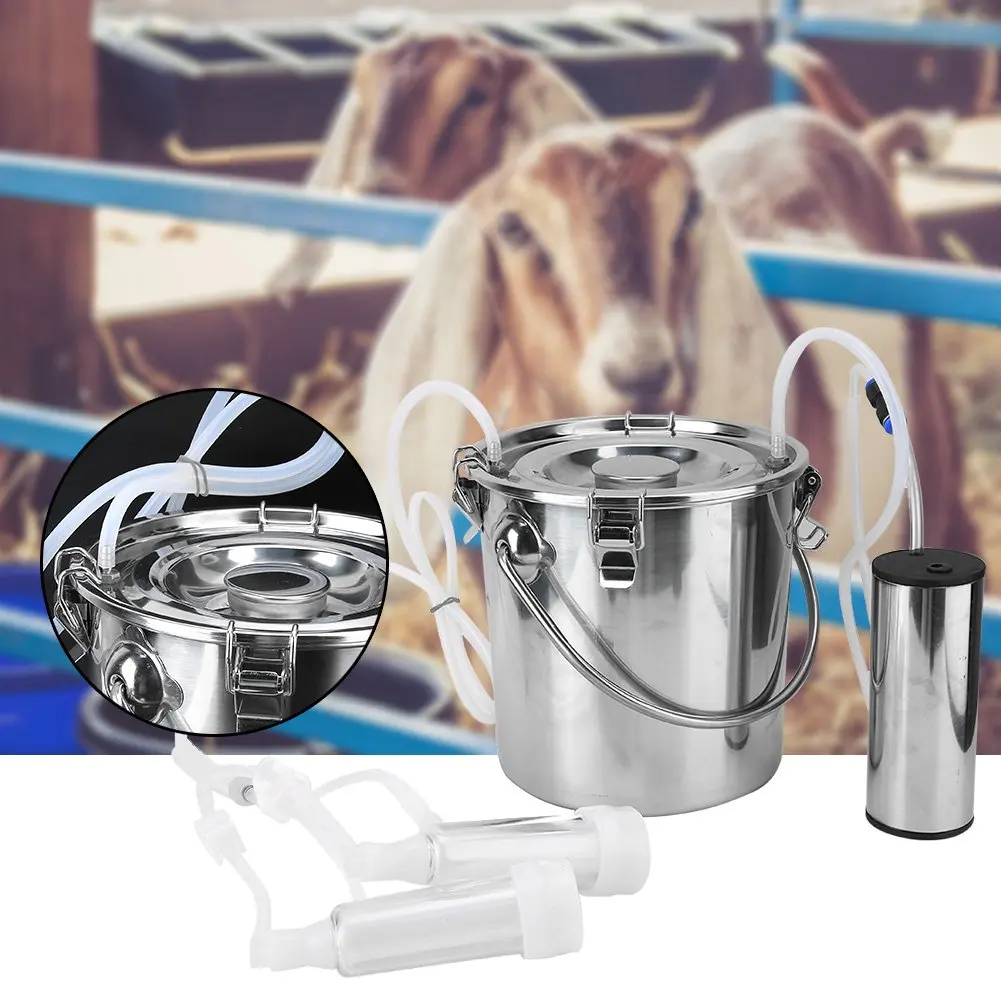 

Livestock Milking Machine, Portable Vacuum Pump Milker