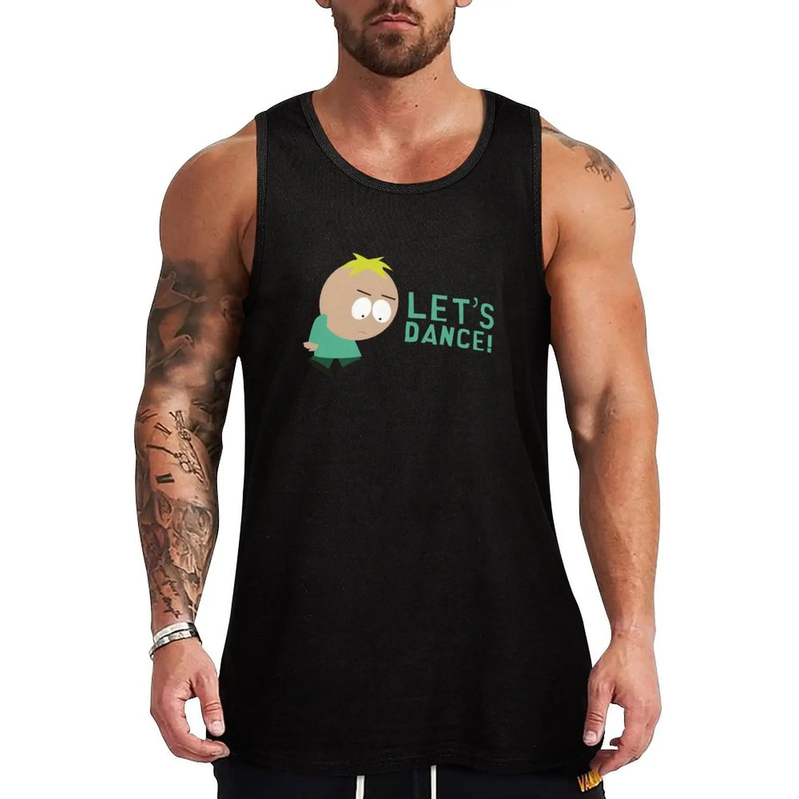 Butters South Park Dance Tank Top Athletic Cut Tank Top Gym Workout Sleeveless Shirt