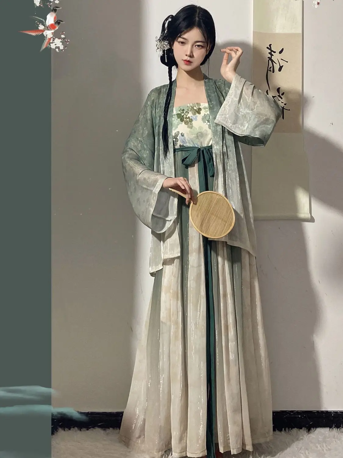 Hanfu Dress Female Original Chinese Chest Up Robe Attire Ancient China Cosplay Low Price Student Autumn Daily Fairy Dress