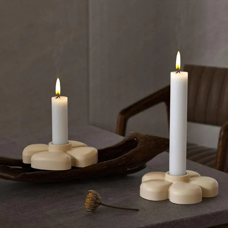 Resin Epoxy Molds Flower Holder Molds Silicone Texture for Candle