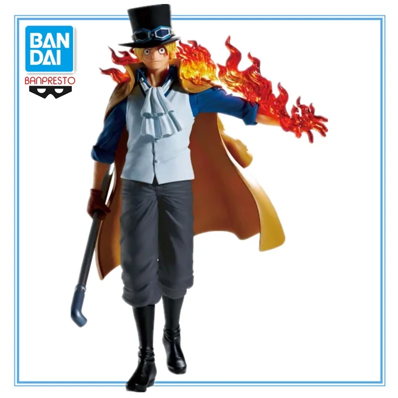 

В наличии оригинальный BANDAI BANPRESTO ONE PIECE Sabo ПВХ 17 см аниме персонаж модель коллекция украшения рабочего стола игрушки подарки