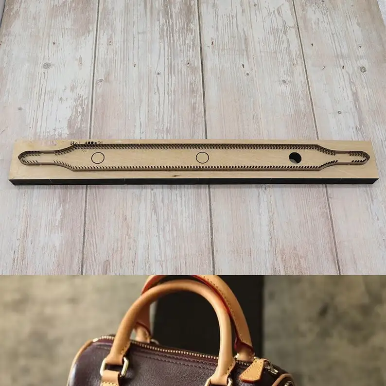 Hleather cutter mold leather craft tools andbag portable accessories, handbag ear knife mold, leather