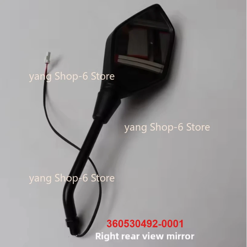 Original Rearview Mirror Side Mirror Featuring Radar Indicator Lights for LONCIN VOGE SR4 LX350T-5C 2023 360500495 360530492