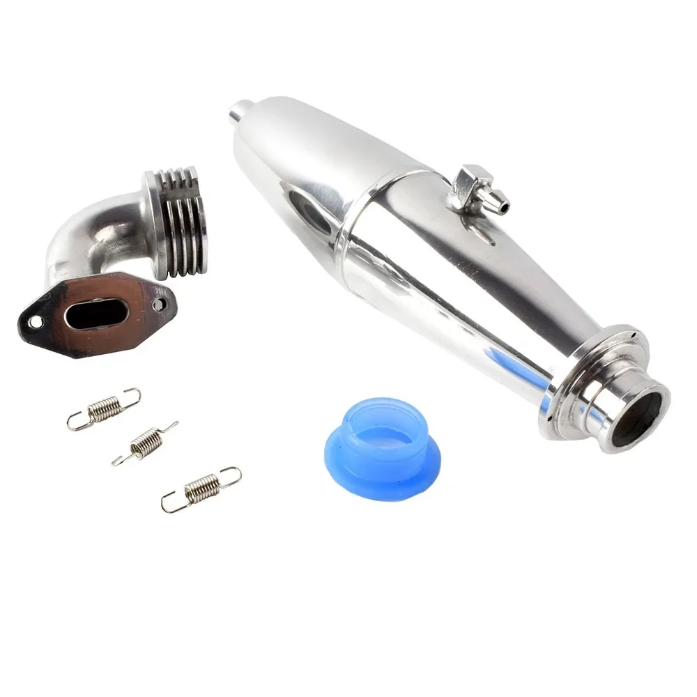 

1 Set Thicken Exhaust Pipe HSP 94122/94166/94106/BQ001 Baja Engine Parts Upgrade For 1/10 Scale Models Nitro RC Car