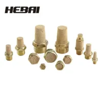 HEBAI Pneumatic brass exhaust pagoda silencers BSL M5 1/8 \