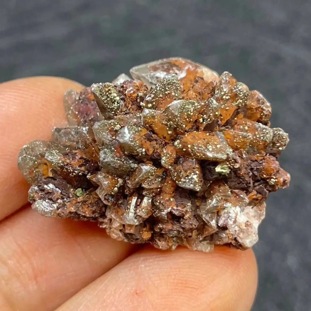 Natural Raw Stone Calcite Crystal And Pyrite Quartz Mineral Specimen Raw Rock Decoration Rough Healing Gift