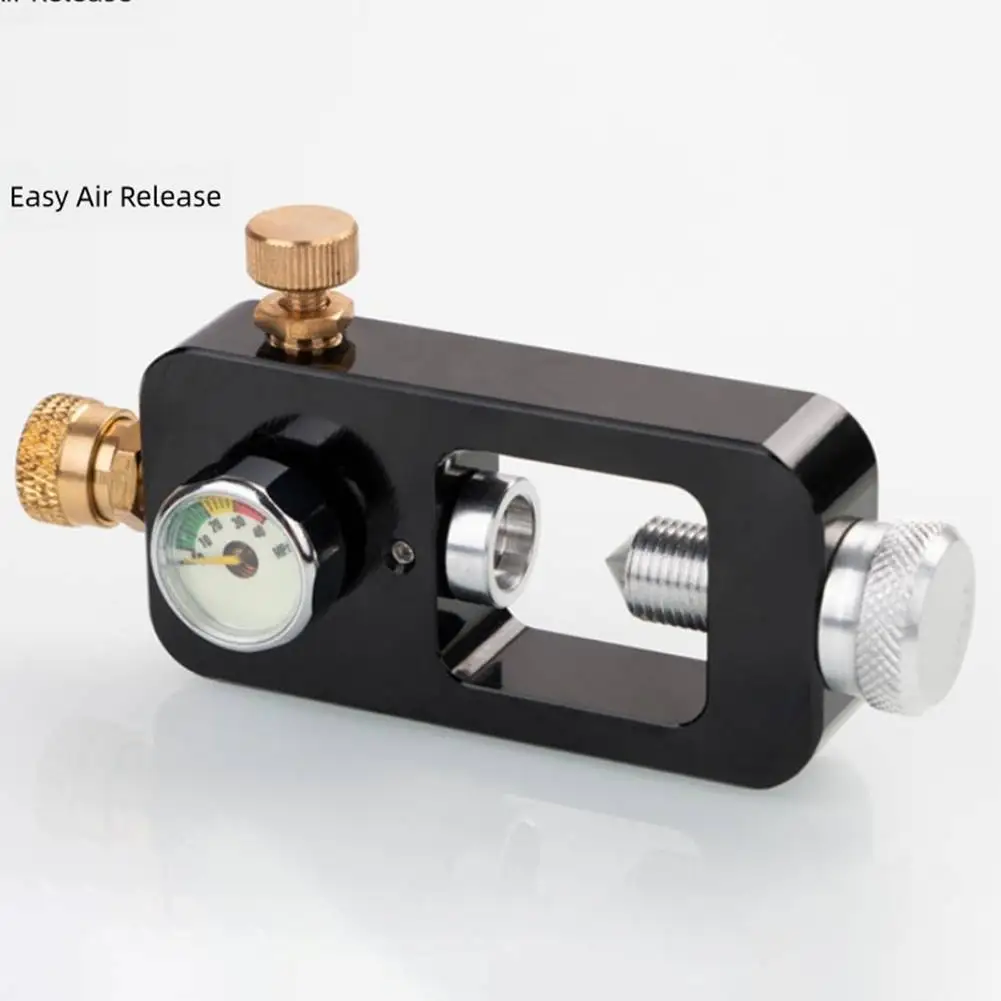 محول الغوص DIN صمام 40MPa 6000Psi لمحطة التعبئة وزجاجة الهواء HPA للغوص مع بناء سبائك الألومنيوم